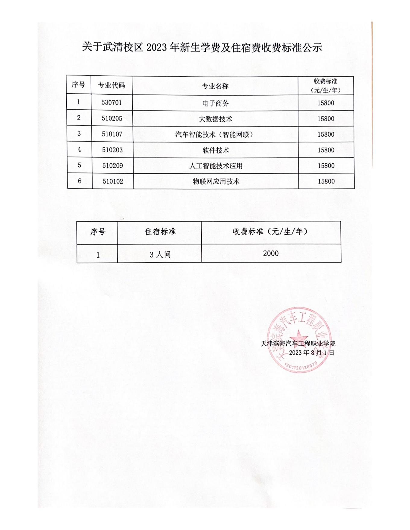 關於武清校區 2023 年新生學費及住宿費收費標準公示_00(1).jpg